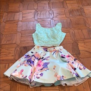 2 piece dress